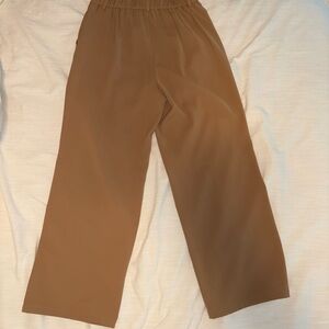 Amazon Wide Leg Women’s Pants in Camel Brown